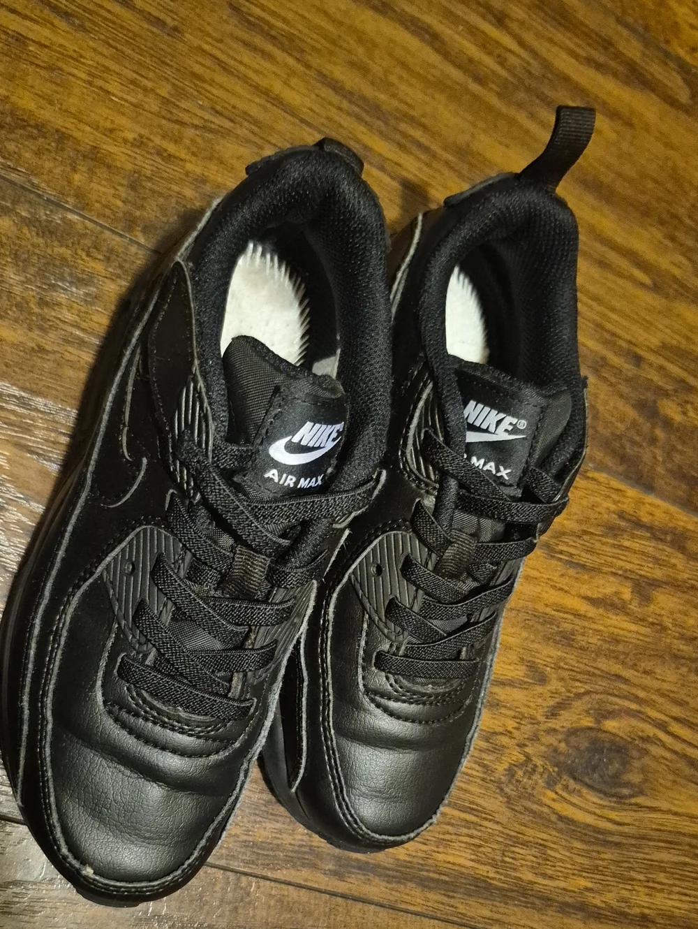 Nike Kids' Air Max 90 Black Casual Sneakers